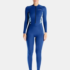 Lycra Diveskin For Women Front Zip One-piece Long Sleeve Full Wetsuit