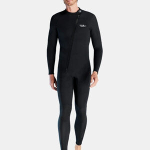 1.5mm Oblique Front Zipper Warm Surfing One-Piece Cold-Proof Full Wetsuit For Men