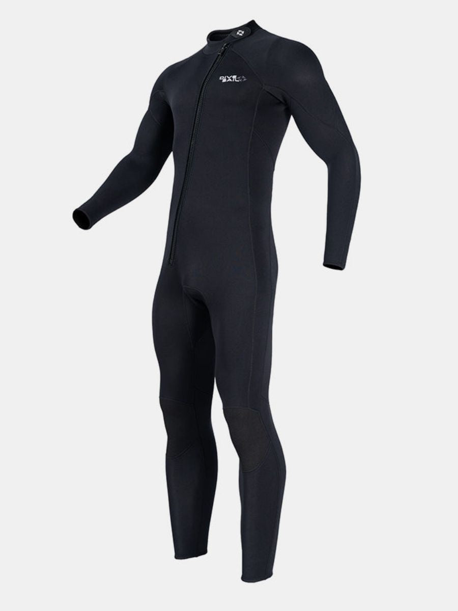 1.5mm Oblique Front Zipper Warm Surfing One-Piece Cold-Proof Full Wetsuit For Men - Image 9