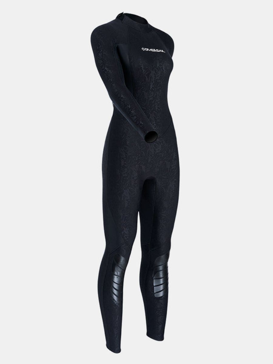 1.5mm Women's Back Zipper One-Piece Warm And Cold-Proof Full Wetsuit - Image 13