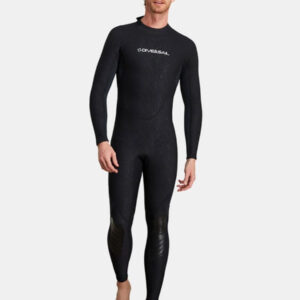 1.5mm Men's Back Zipper One-Piece Warm And Cold-Proof Full Wetsuit
