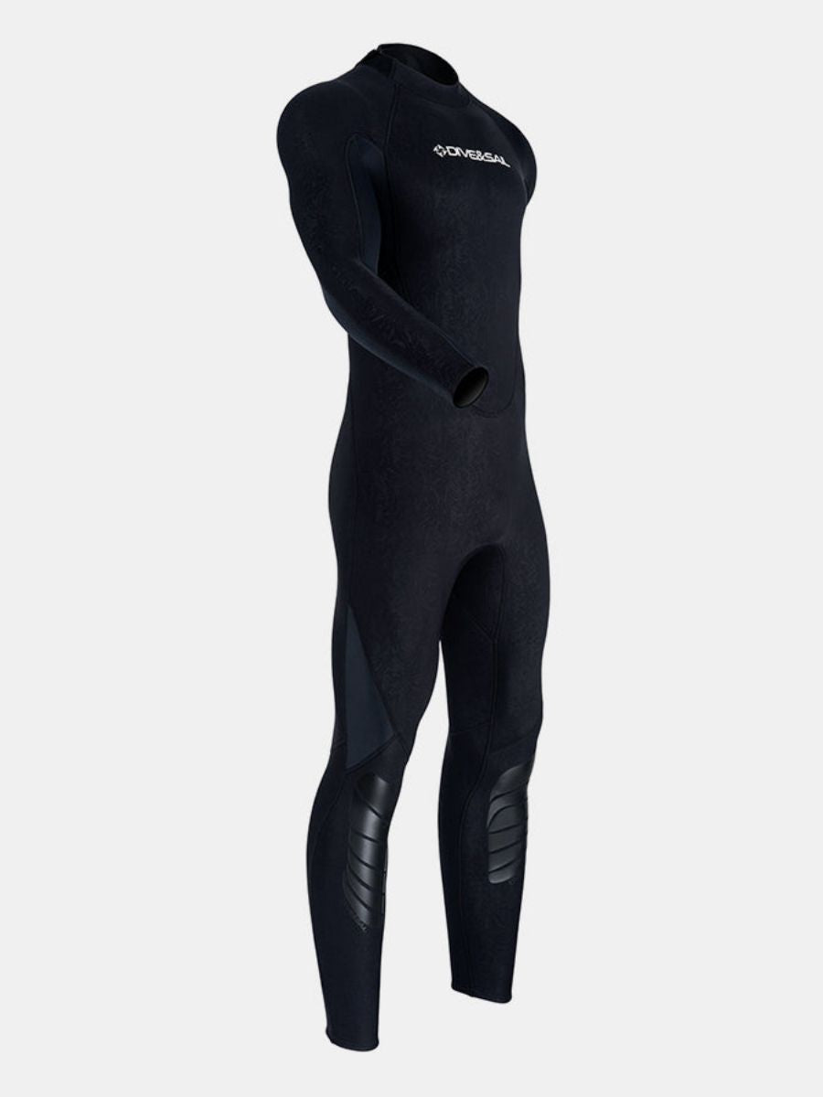1.5mm Men's Back Zipper One-Piece Warm And Cold-Proof Full Wetsuit - Image 11